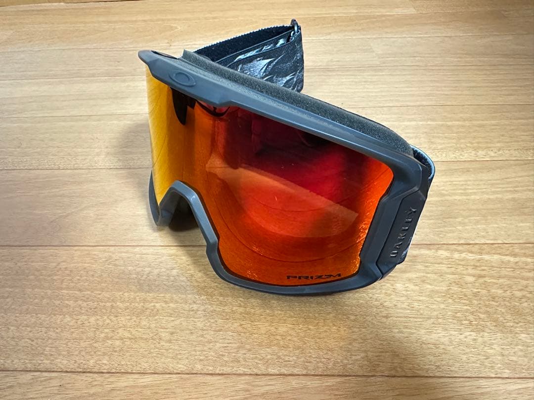 オークリー スノーゴーグル ラインマイナー L 純正ゴーグルケース付き