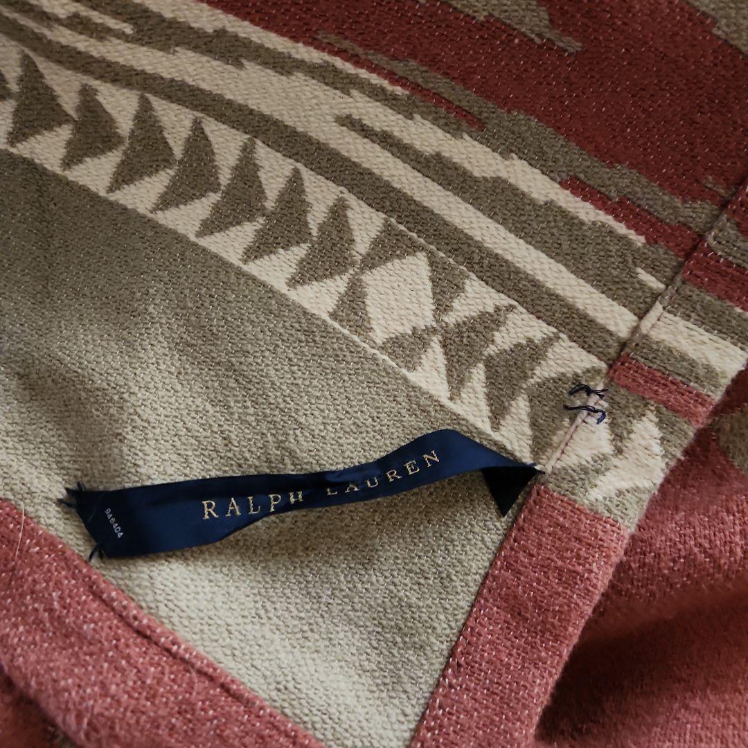 RALPHLAUREN  NATIVE大判コットンブランケット