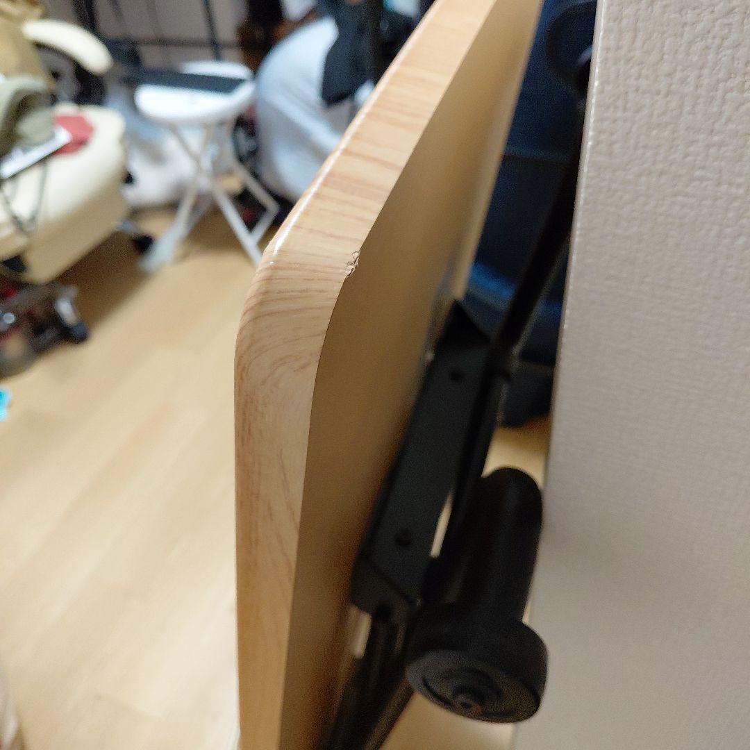 ニトリ　ライザ　ナチュラル木製折りたたみテーブル