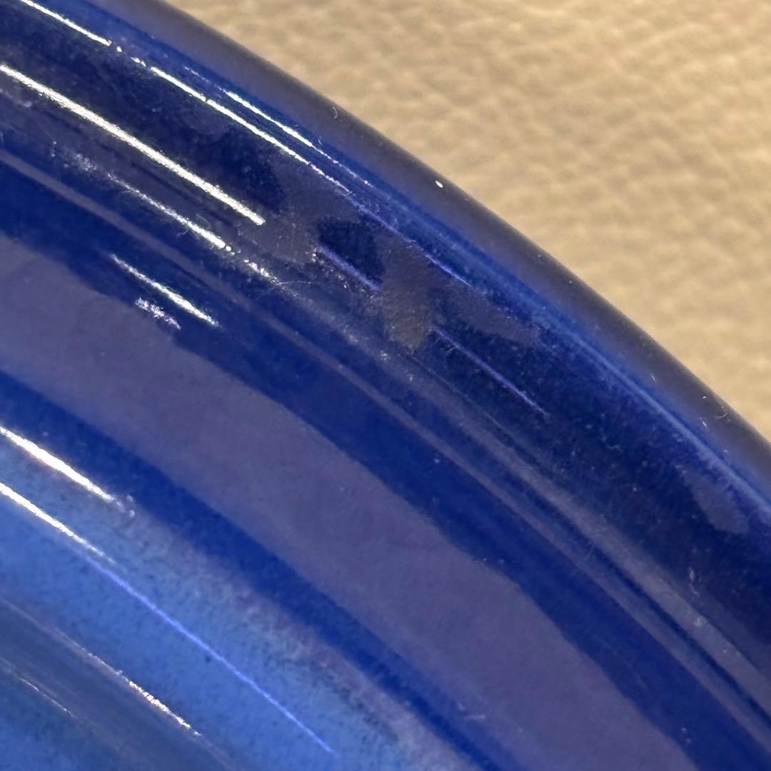 ストウブ　昔のロイヤルブルー　24cm