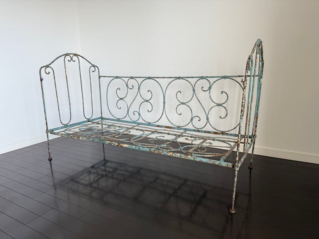 フランス アンティーク ブロカント フォールディング ベビーベッド