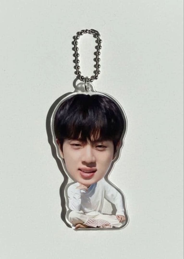 BTS Jin ソクジン ジン 2等身キーホルダー 6cm