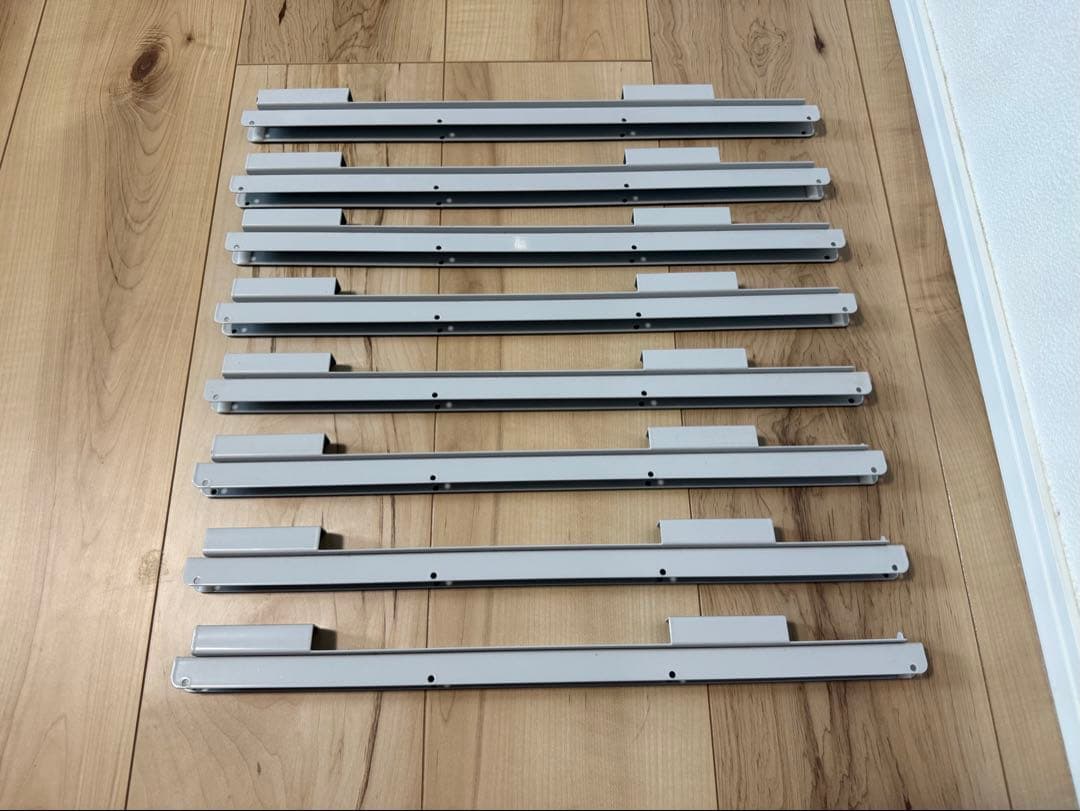 無印 スチールユニットシェルフ 帆布 28cm