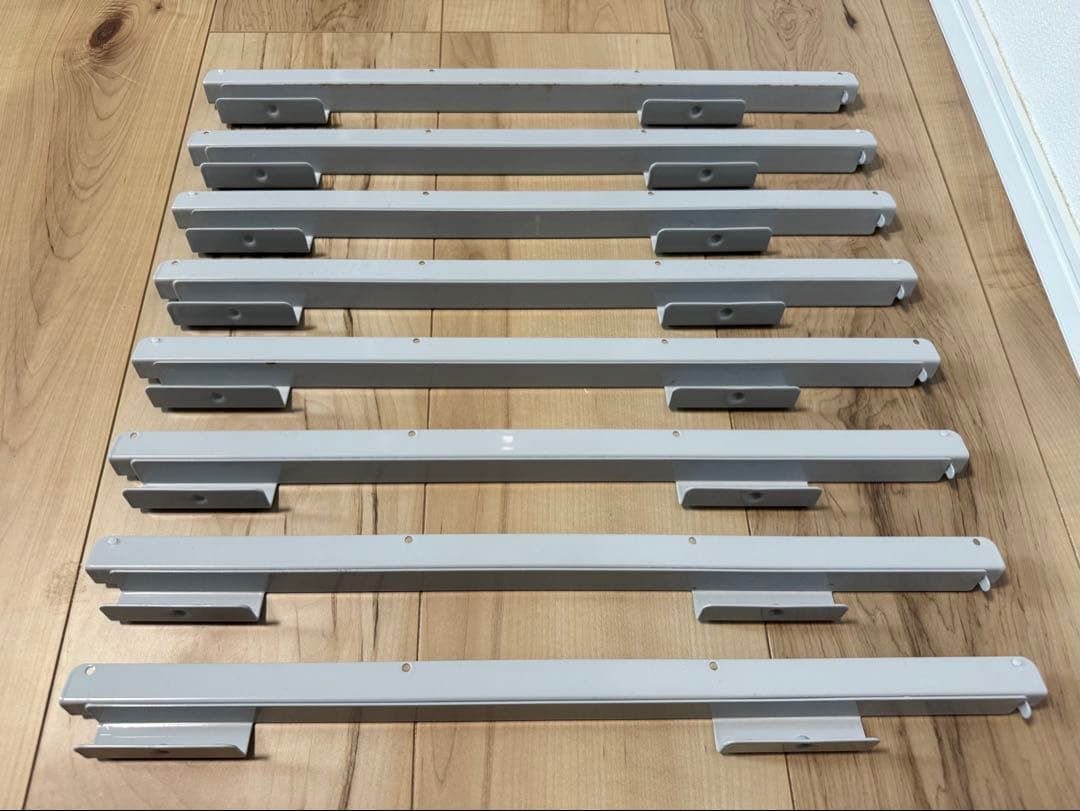 無印 スチールユニットシェルフ 帆布 28cm