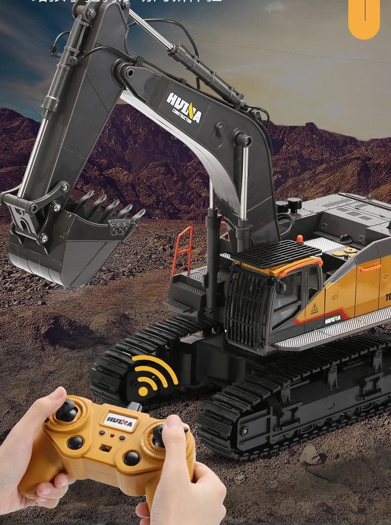 1/14サイズ　２２CH　パワーショベルラジコン　メタルバケット本格ギミック