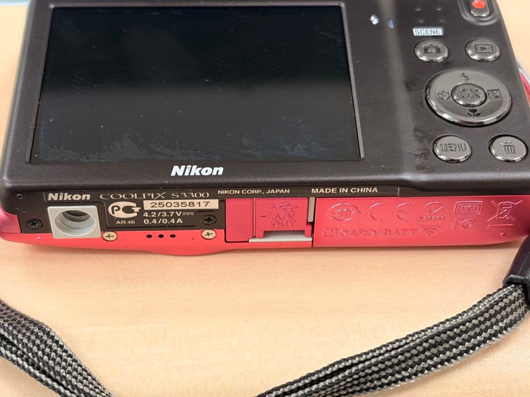Nikon COOLPIX S3300 ピンク　美品 充電器等付属