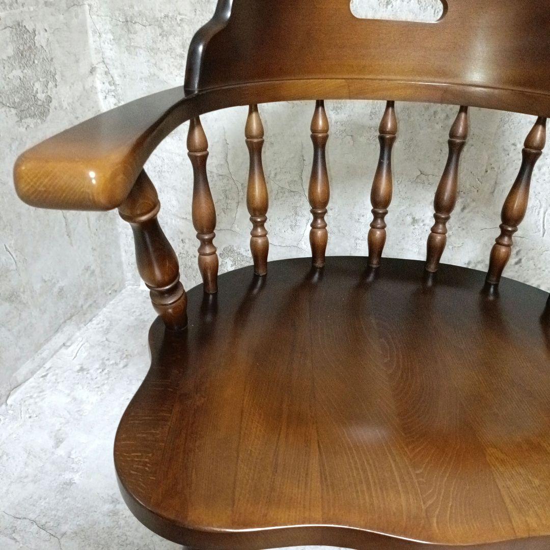 h2ddes飛騨産業　キツツキ　木製　穂高 アームチェア