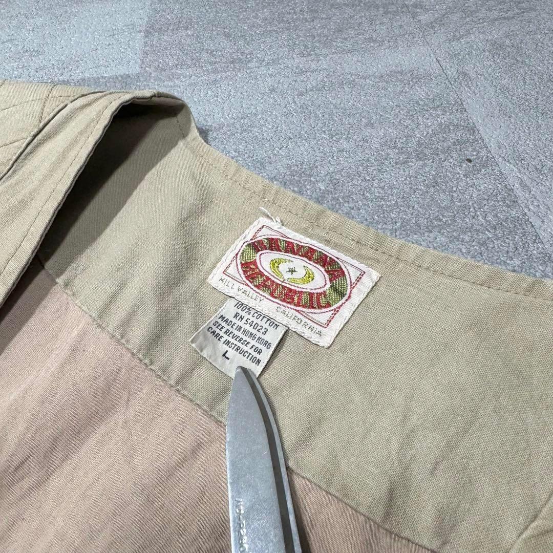 【極上】バナナリパブリック フィッシングベスト 80s 最初期タグ 美品 希少