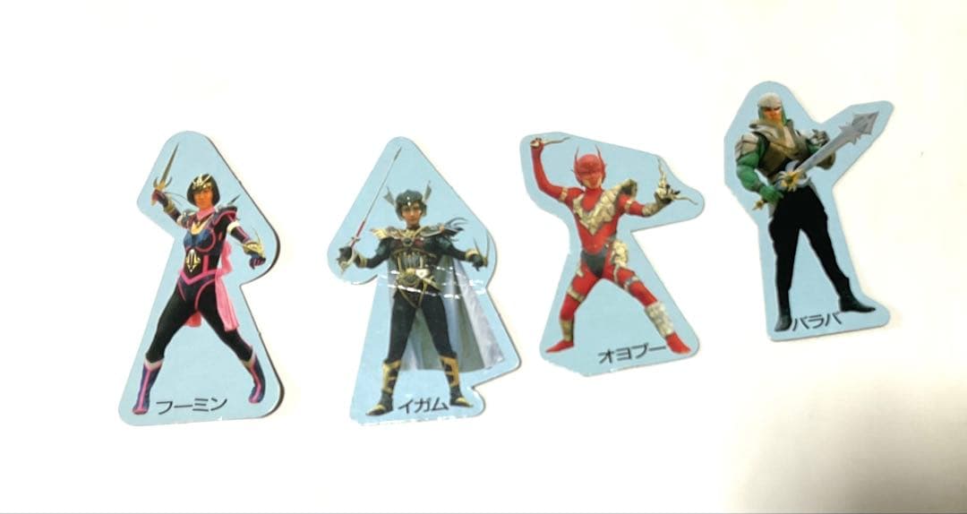 バンダイ オーラアタック 戦隊ヒーローセット