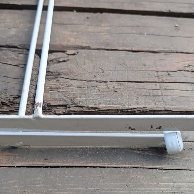 ウォッシュスタンド　アンティーク　レトロ　洗面台 折り畳み　ボウル・蓋付き　白