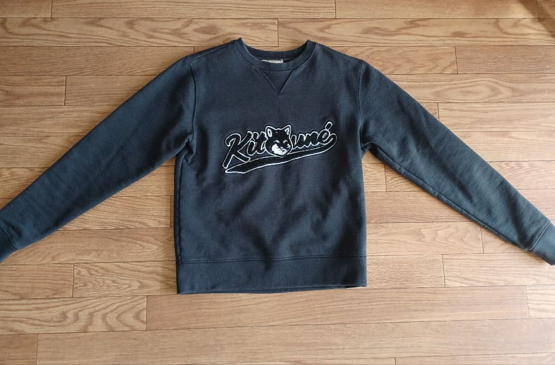 メゾンキツネ スウェット Maison Kitsune VARSITY FOX