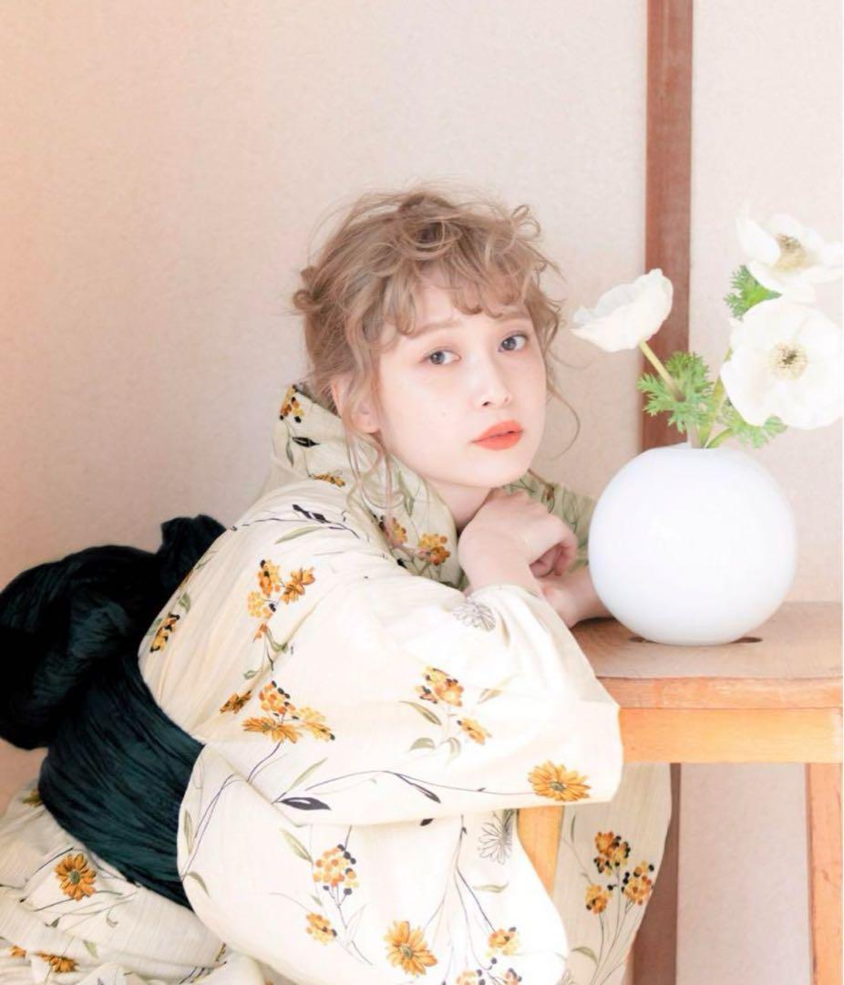 Dita 浴衣 1人着られる（浴衣・兵児帯・下 駄）