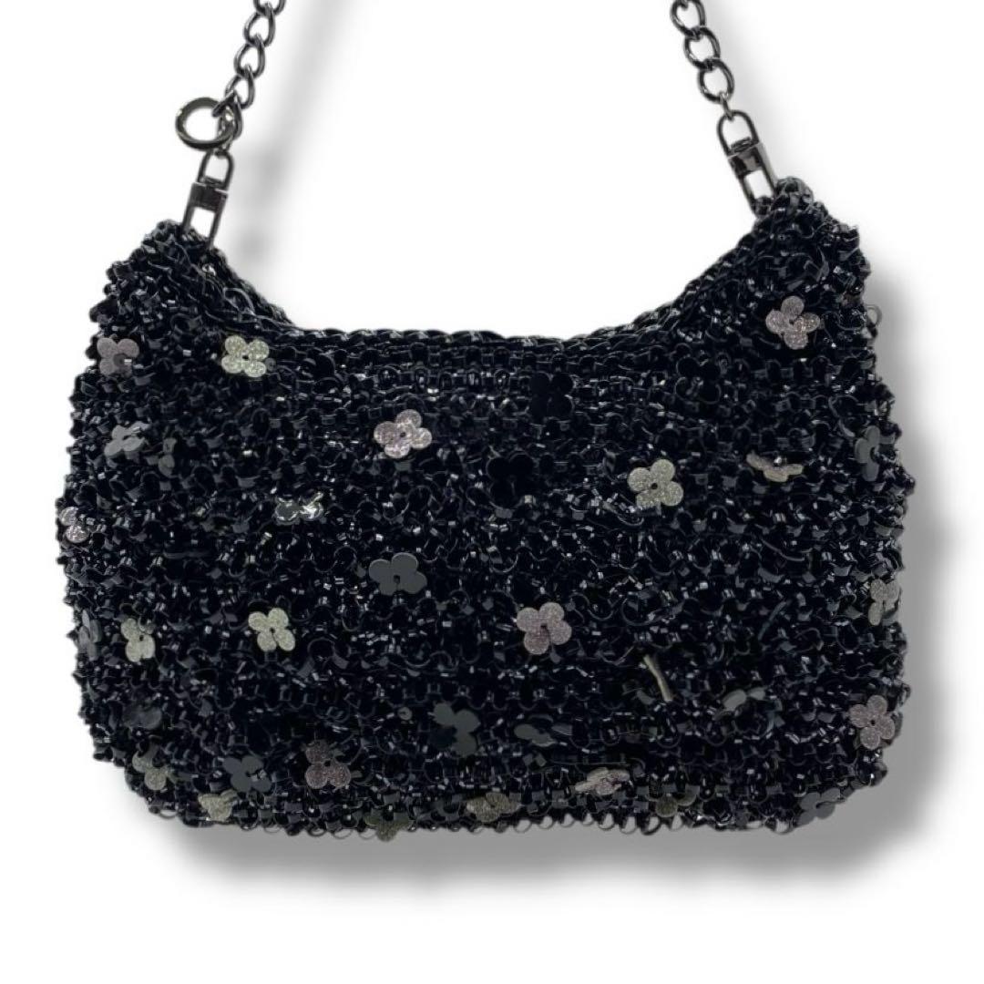 美品 ANTEPRIMA ショルダーバッグ フィオリトゥーラ ワイヤー フラワー