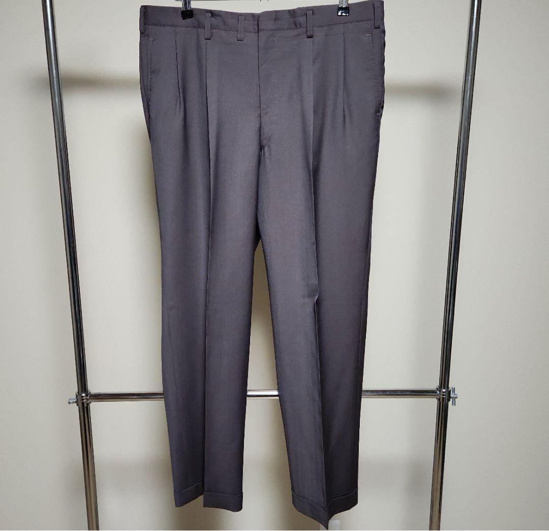 YVES SAINTLAURENT　イブサンローラン　ダブルセットアップ　薄紫