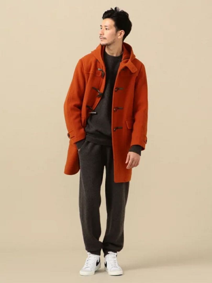 SHIPS ダッフルコート スーパー120’s EXイタリア製　Sサイズ