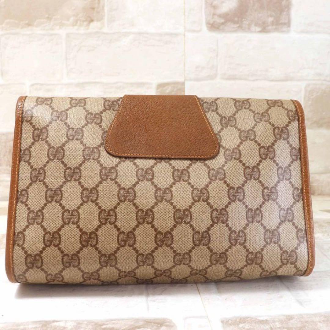 美品❤️ GUCCI オールドグッチ　クラッチバッグ　シェリーライン