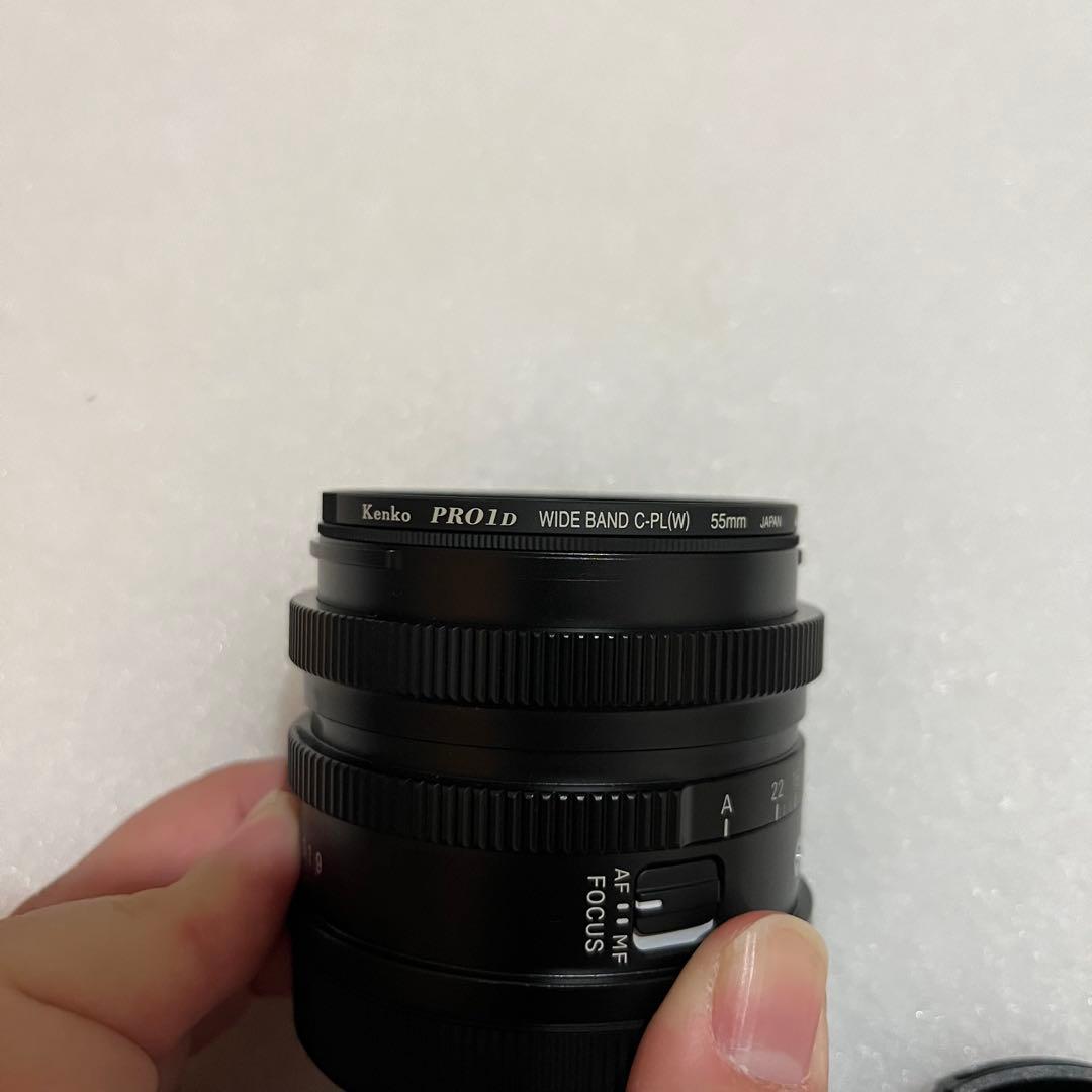 SIGMA fp 45mm F2.8 DG DN KIT フィルター付き