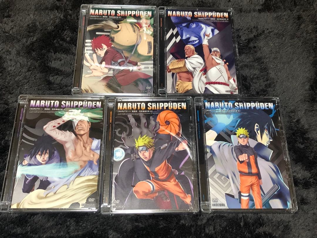 NARUTO 疾風伝 DVD 初回限定 特典付き セル版 25本セット