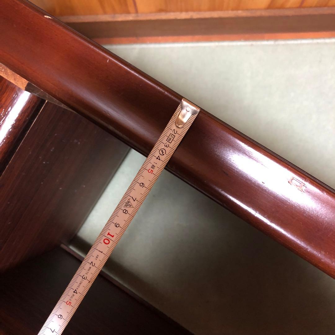 美品レア❗️カリモク 大理石調マーブル模様 木製センターテーブル ヴィンテージ