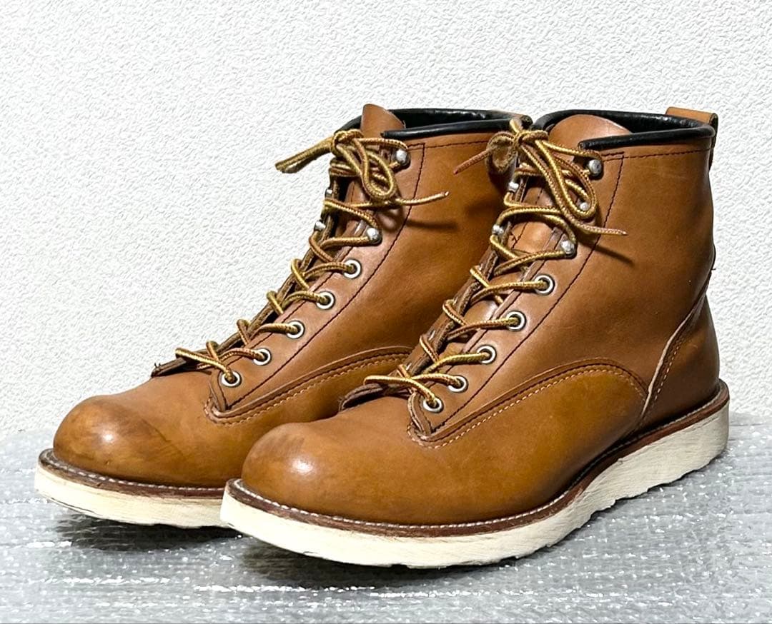 【9.5/D】ラインマン2904RED WINGレッドウィング★ハーレーUSA