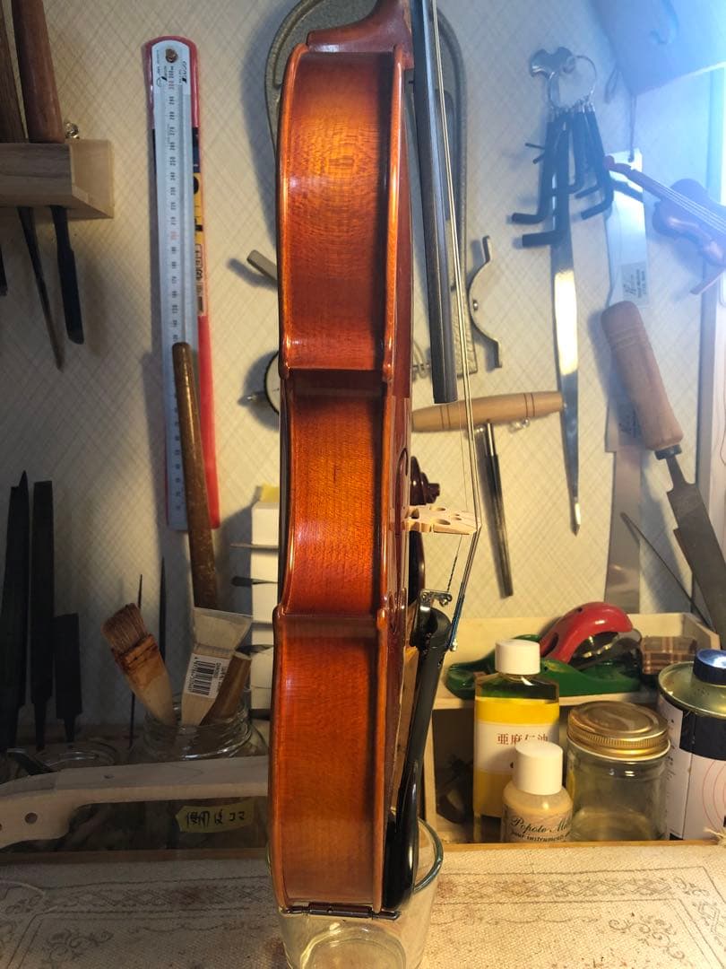 【駒&魂柱調整済】Suzuki分数バイオリンNo200 1/2 2002