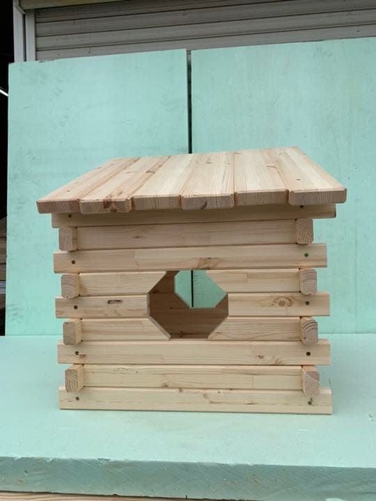 屋外対応 小型犬 中型犬 犬小屋 無塗装仕様