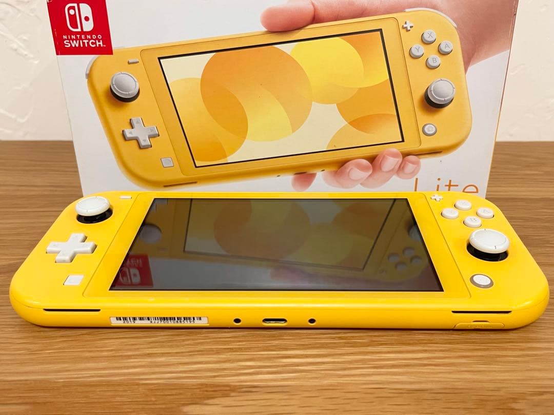Nintendo Switch Lite イエロー 本体　箱　セット