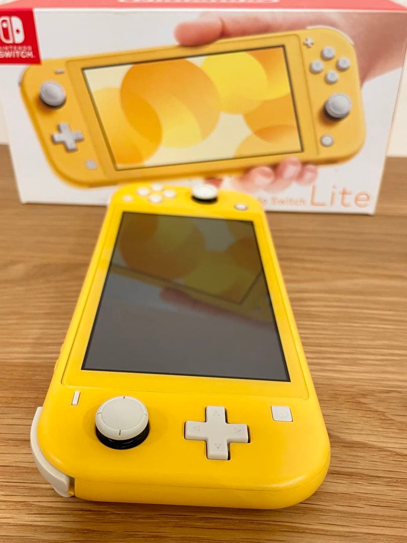 Nintendo Switch Lite イエロー 本体　箱　セット