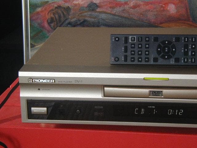 ★PIONEER パイオニア　DV-7　ＤＶＤ／ＣＤプレーヤー　動作良好。