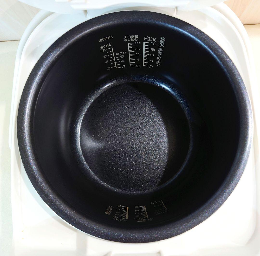 象印　マイコン炊飯ジャー　1升炊き　黒厚釜　ホワイト　NL-DS18