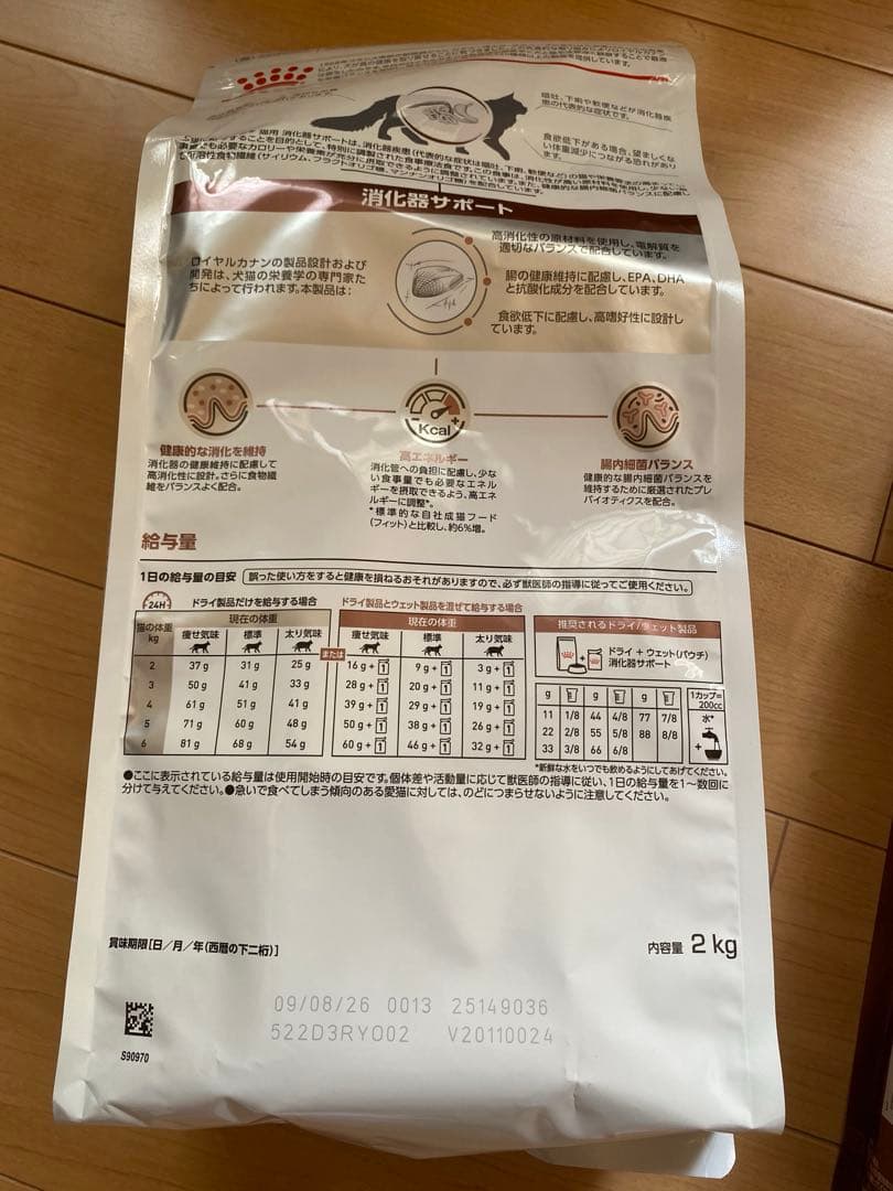  CANIN 消化器サポート 2kg ✖️2袋　賞味期限2026年８月