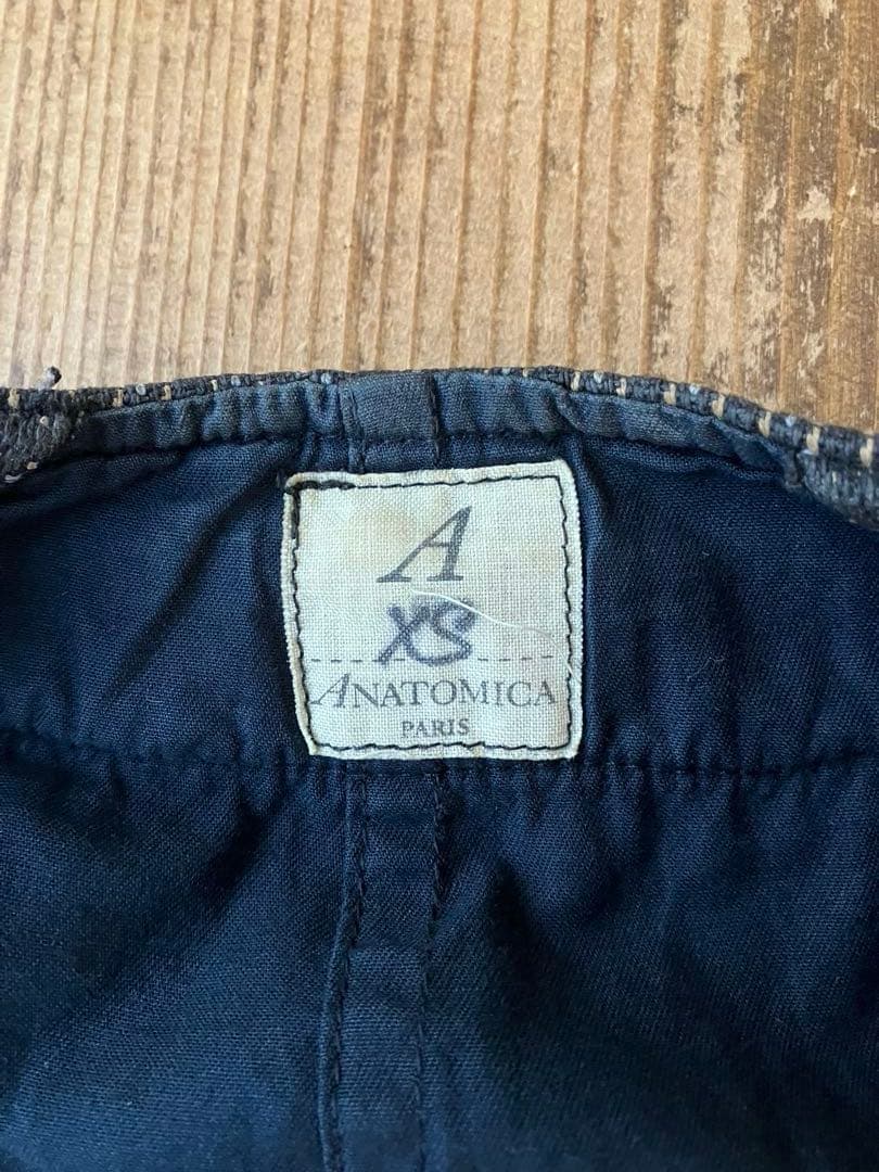 ANATOMICA アナトミカ ベスト ジレ ストライプ柄 XS フランス製