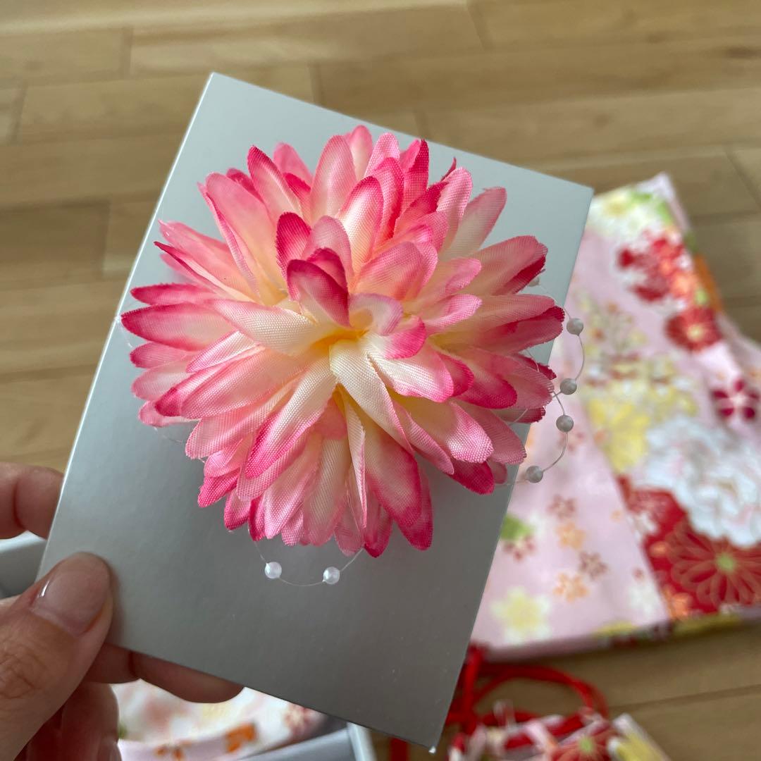 七五三　セット　和装　着物　振袖　3歳女の子