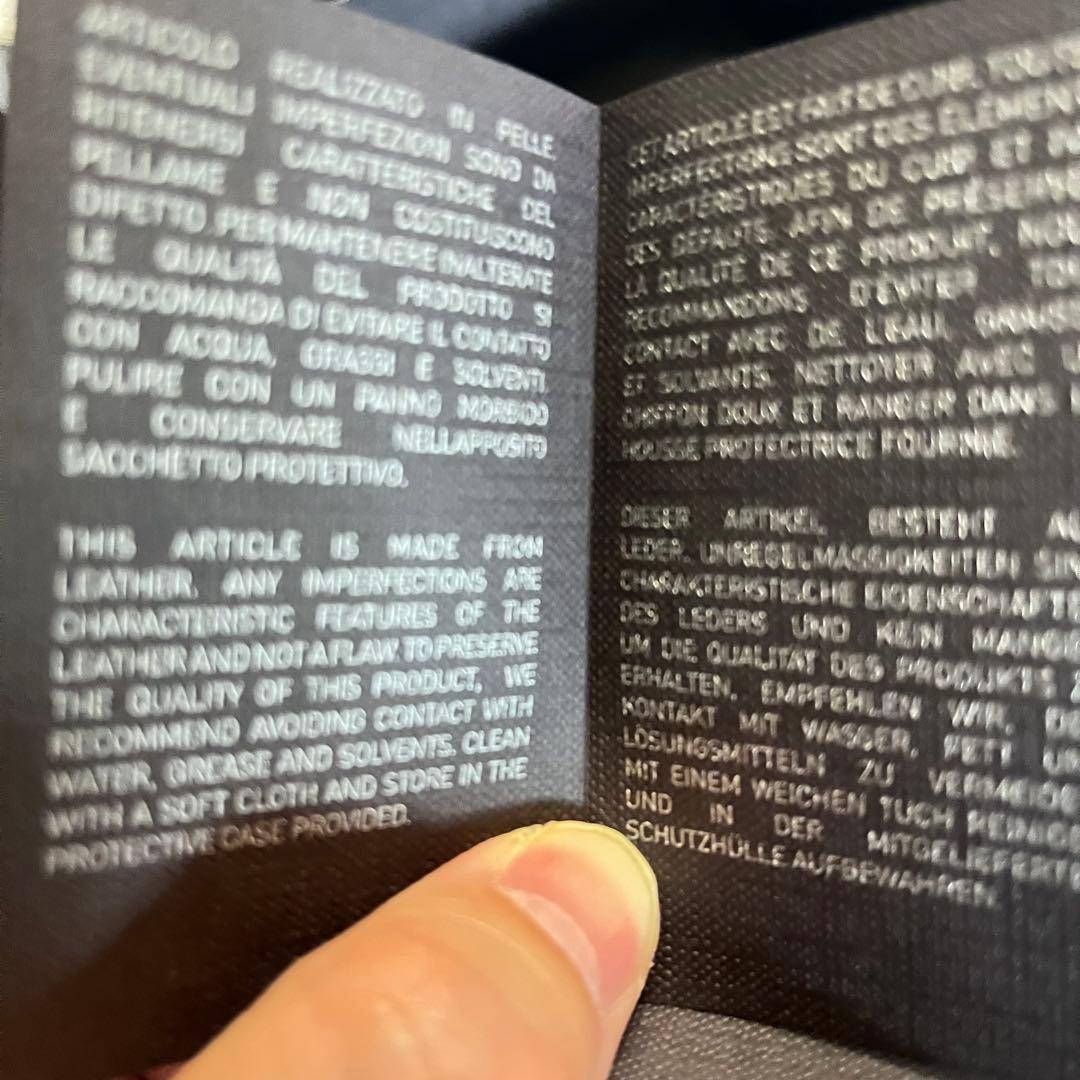 VALENTINO エアーポッズケース　ブラック