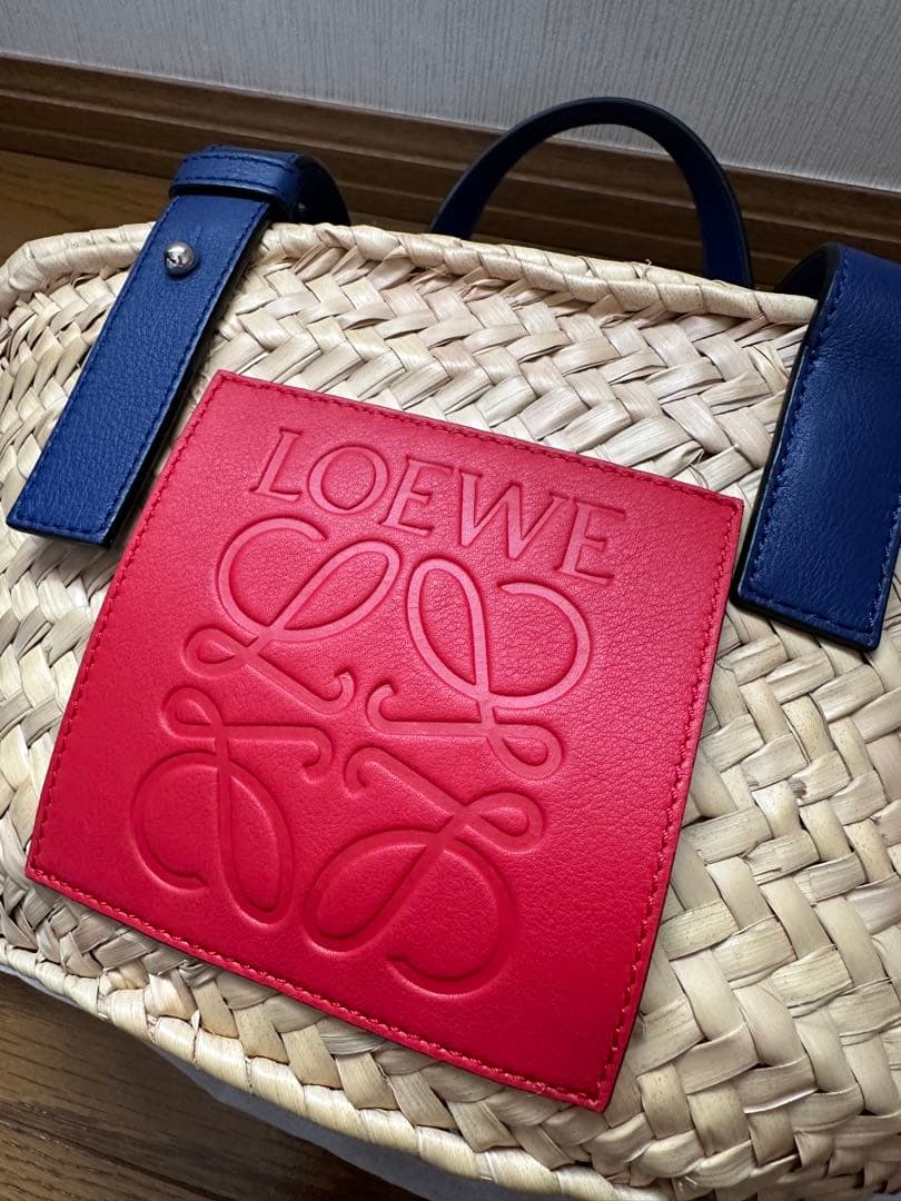 【Y】超美品 ロエベ LOEWE かごバッグ スモール 限定品