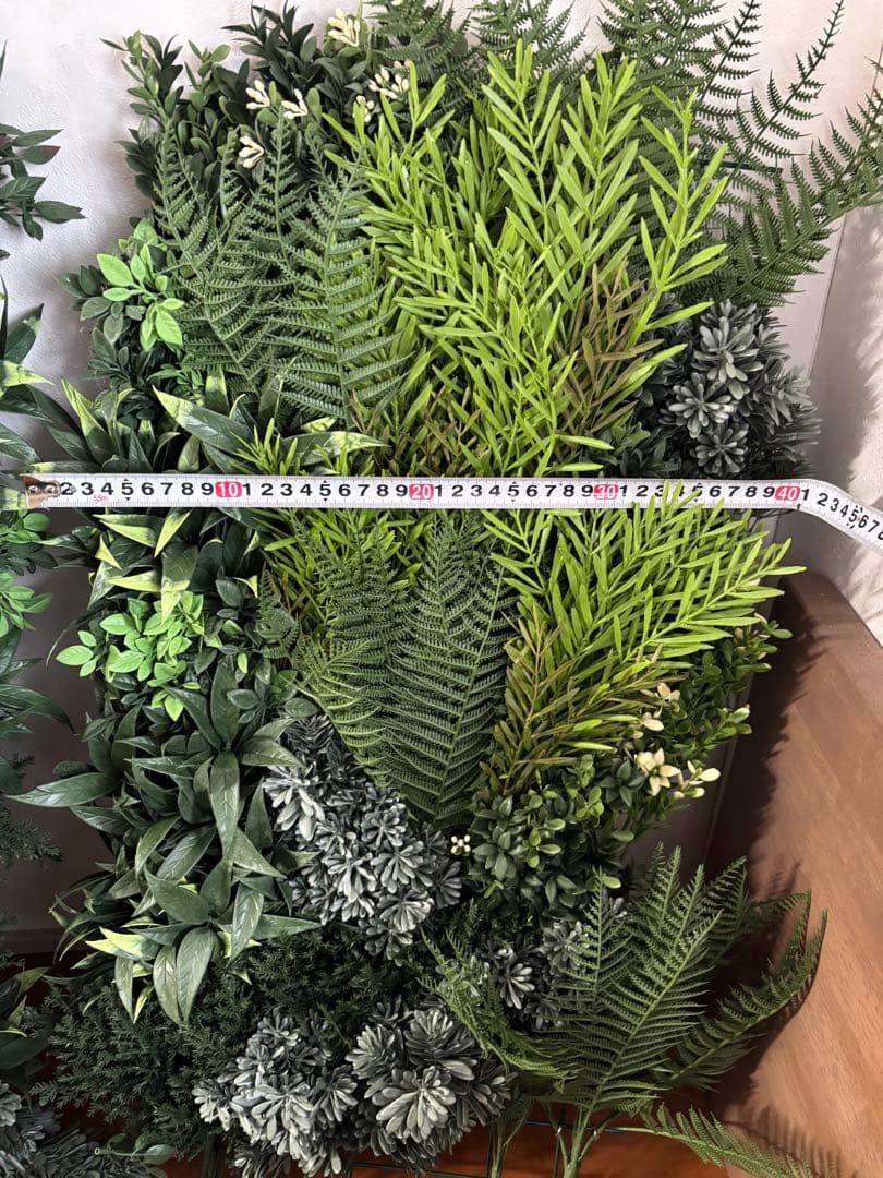 岐阜引き取り　ウォールグリーン　人工観葉植物 6セット
