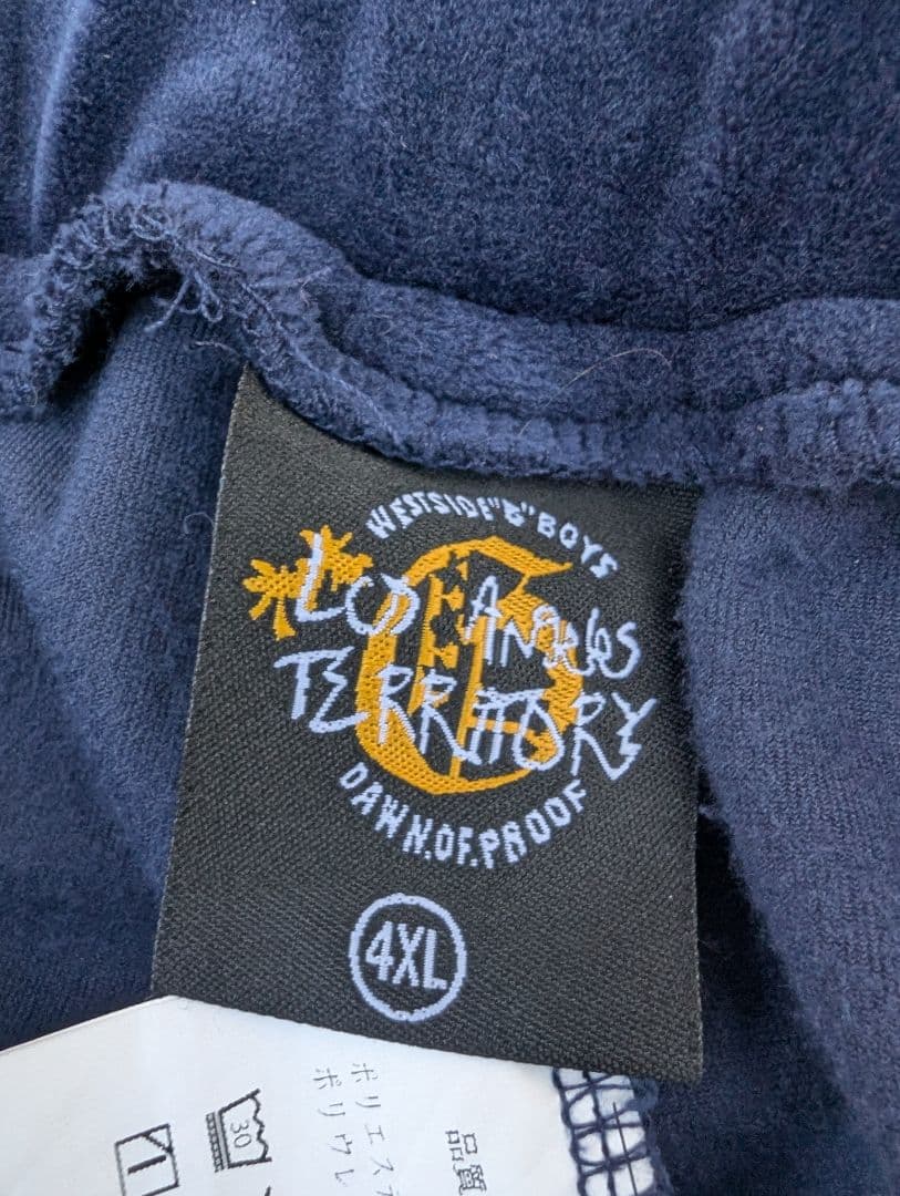 bboy ベロア　セットアップ　ヒップホップ　4xl