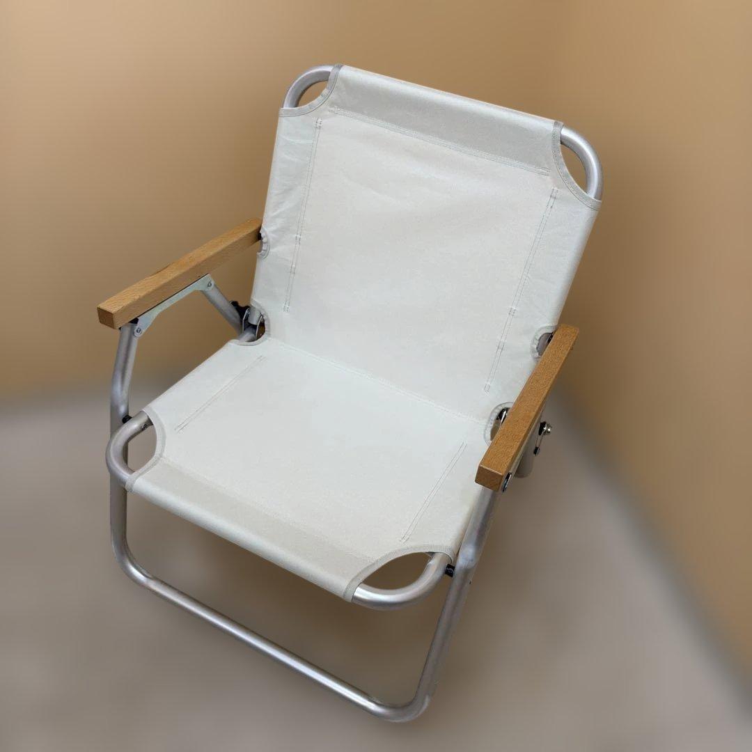 【廃盤品】無印良品 折りたたみチェア クッション付き