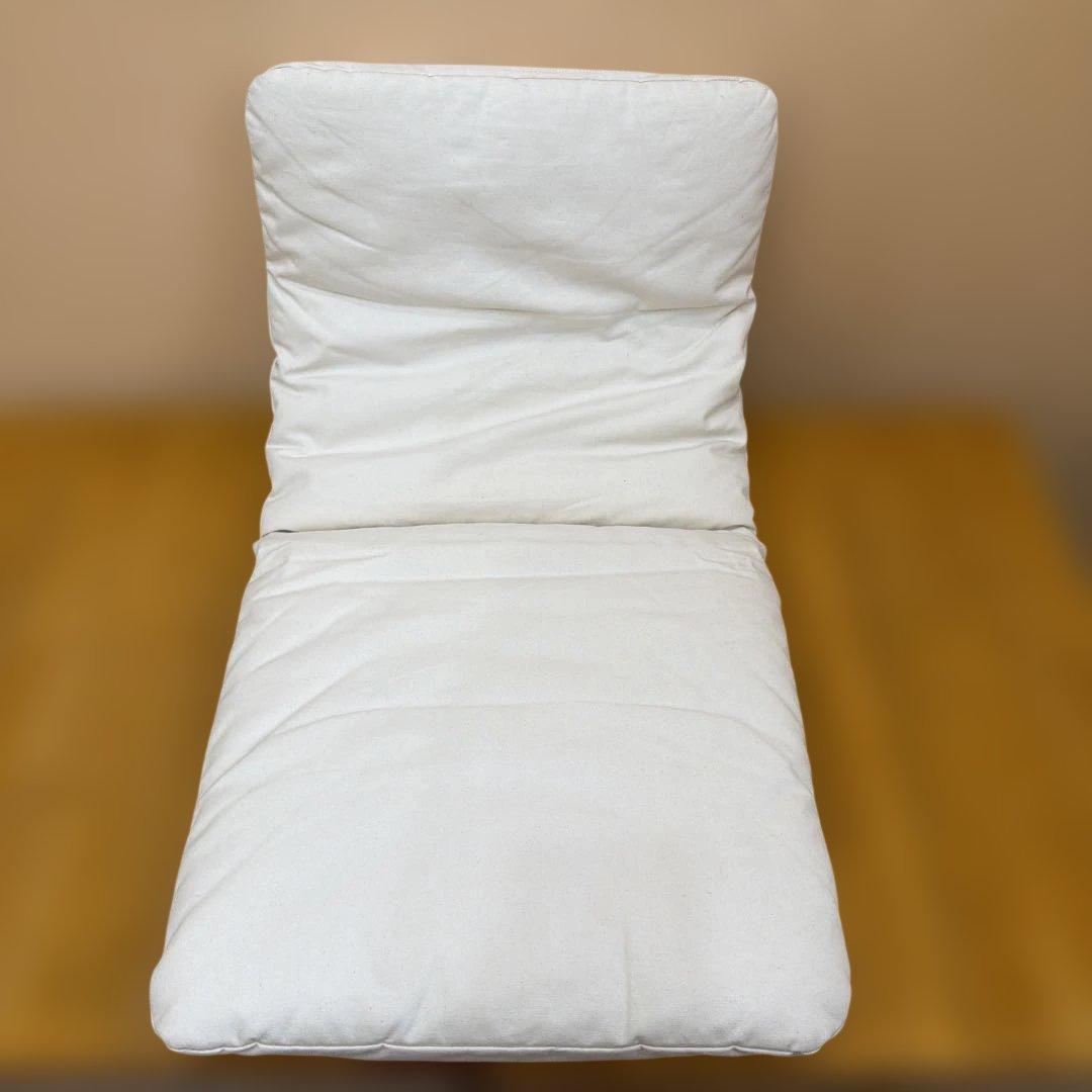 【廃盤品】無印良品 折りたたみチェア クッション付き