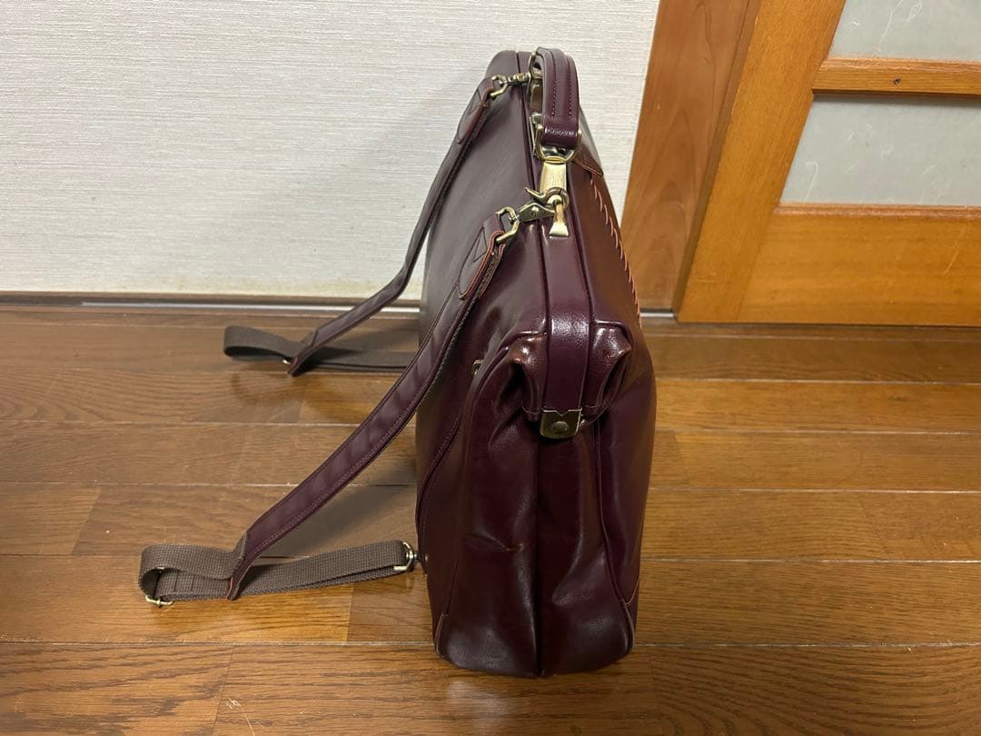 youta ダレスリュック横型　Lサイズ Y4 【LIGHT】　バーガンディ