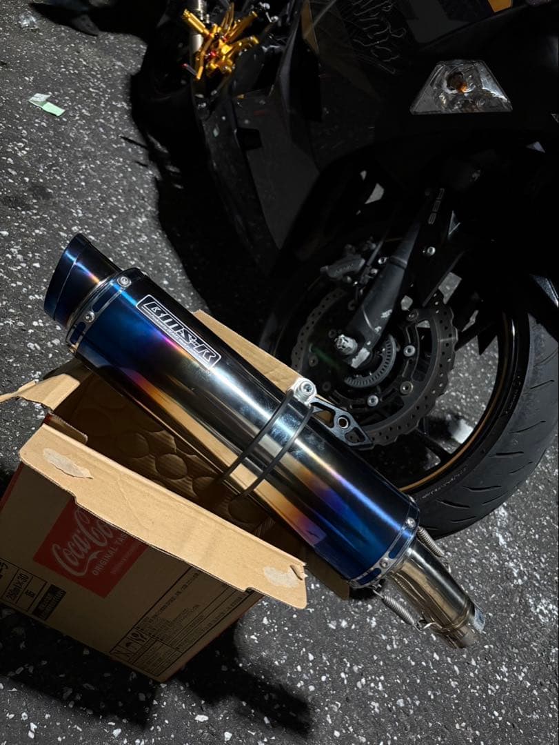 カワサキ　Ninja BMS-R ステンレス マフラー