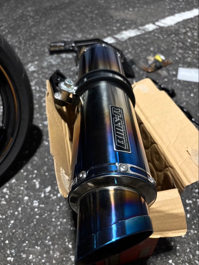 カワサキ　Ninja BMS-R ステンレス マフラー