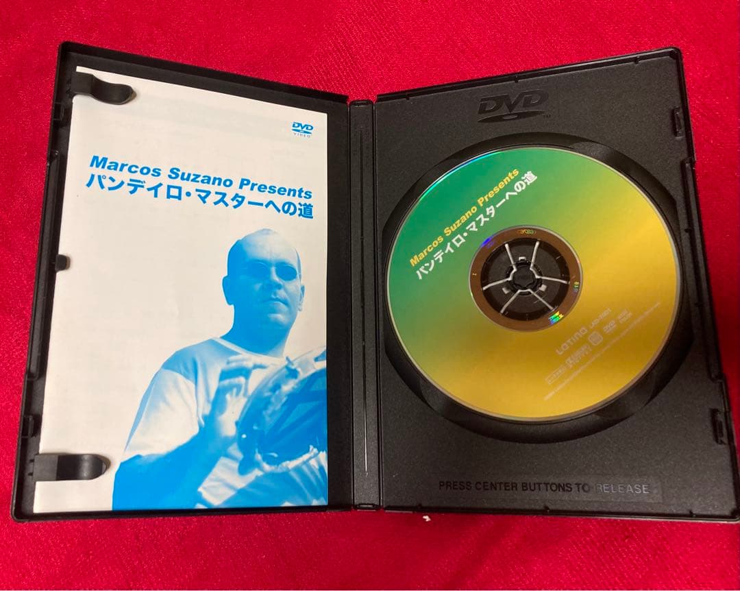 パンデイロ教則DVD３枚セット