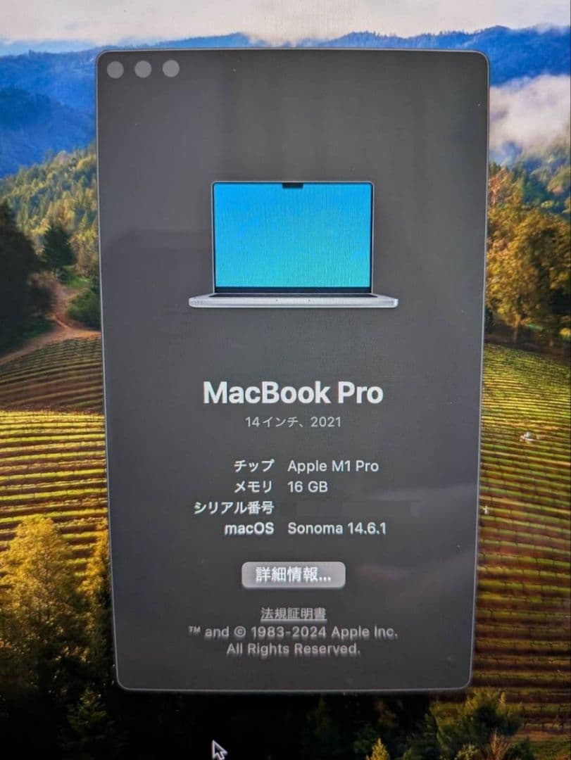 Apple MacBook Pro 14インチ 2021 M1 Pro