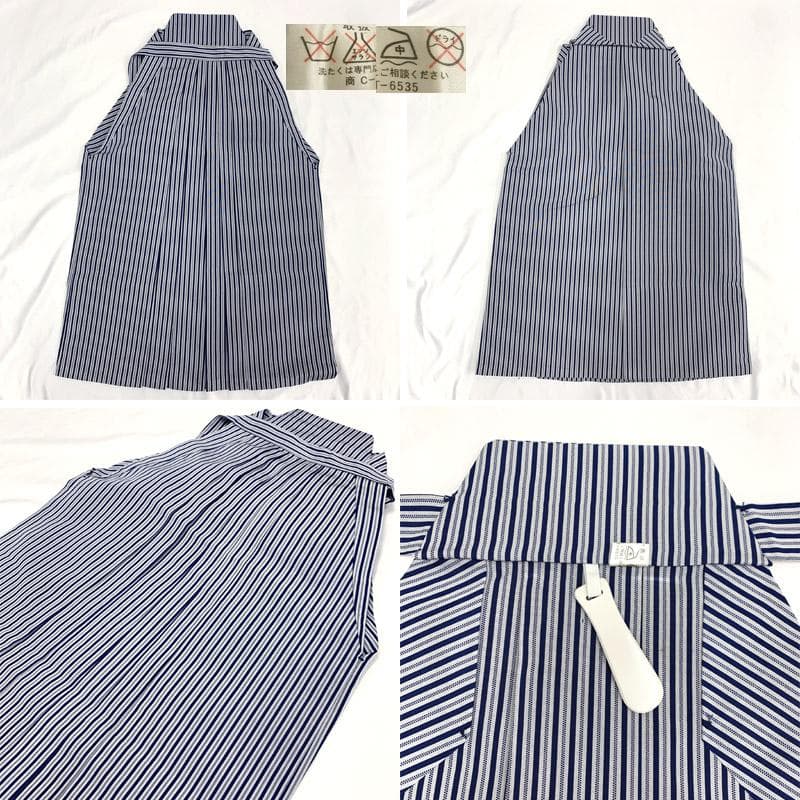 511ab5■七五三 五歳 男児 着物&羽織&袴&角帯 鼓 金駒刺繍■美品
