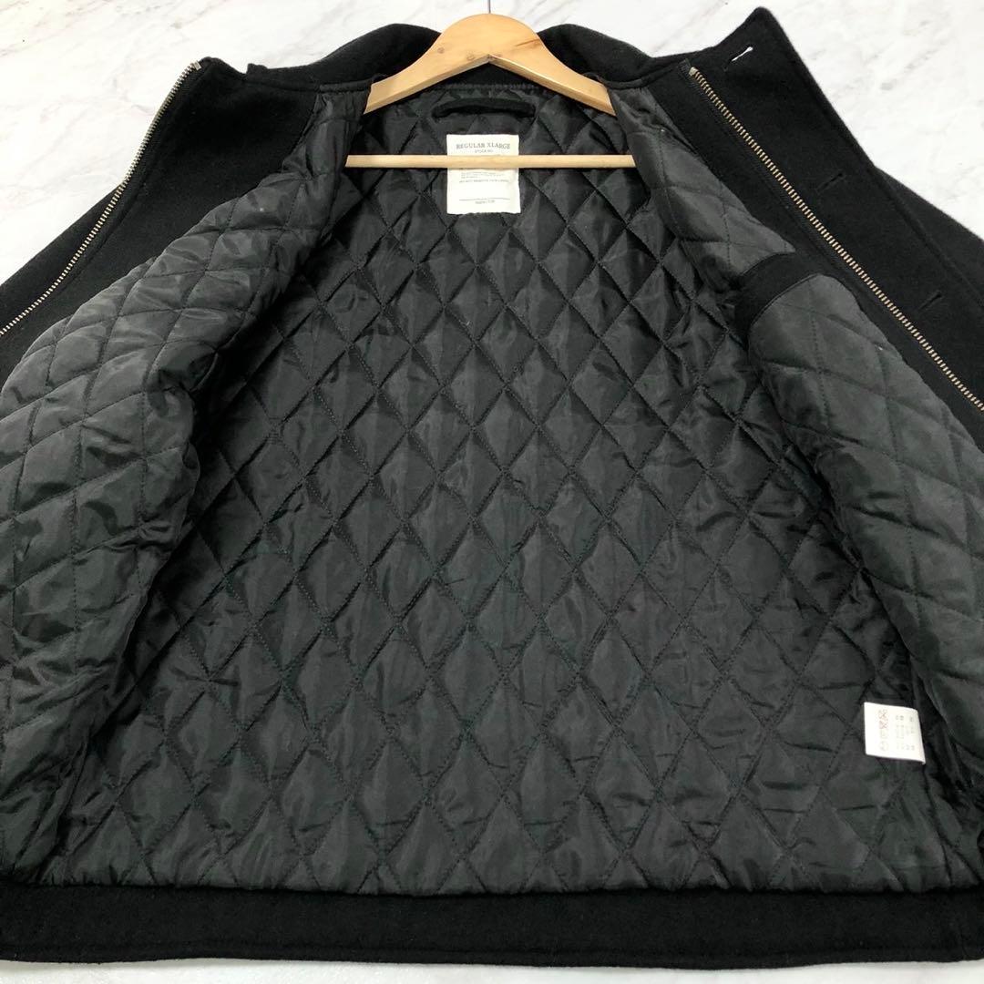 【極美品 WIPER別注】HOUSTON デッキジャケット キルティング ウール