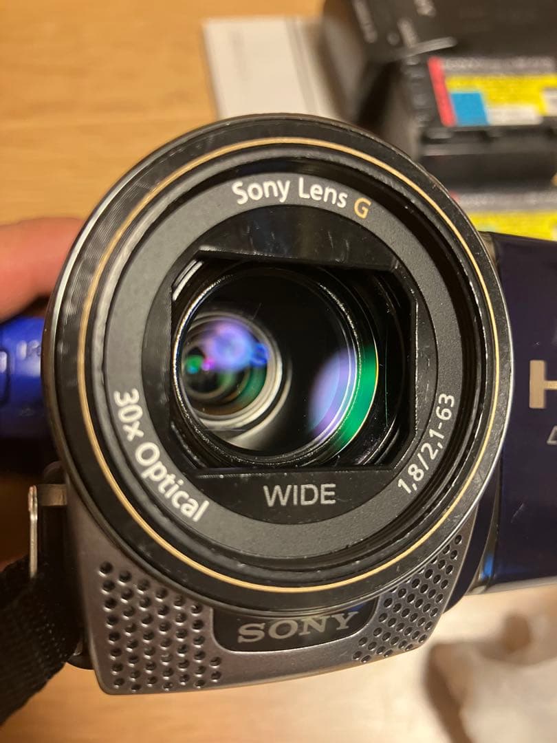 SONY Handycam HDR-CX180 ブルー　ソニー