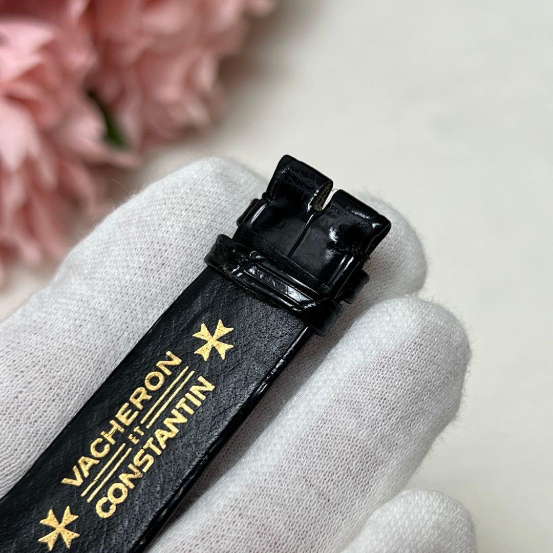 VACHERON CONSTANTIN ベルト クロコダイル　レザー　ブラック