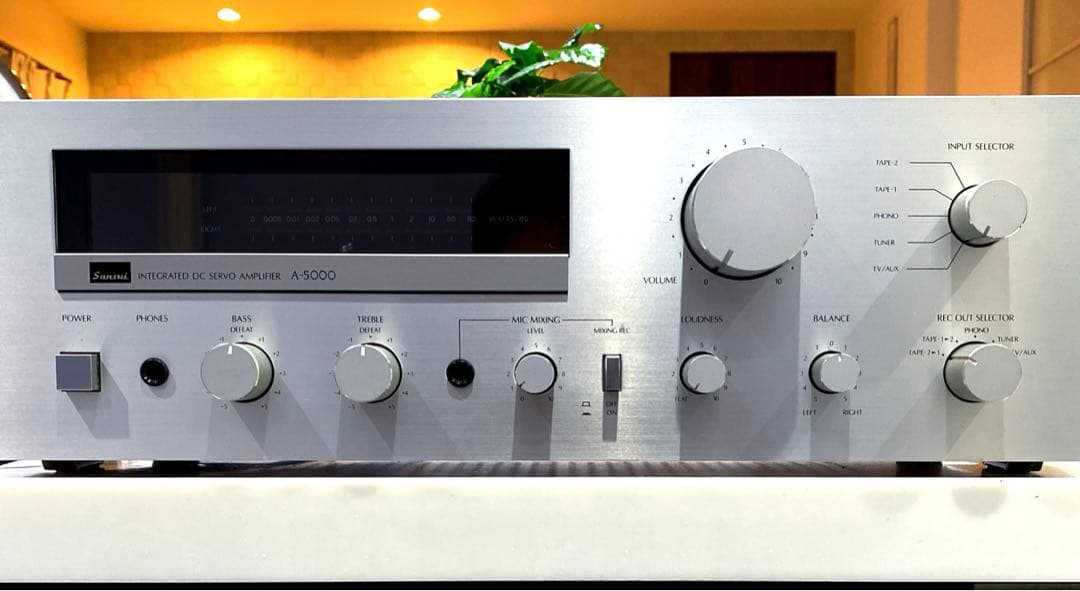 P*L様 Sansui プリメインアンプ A-5000 サンスイ 動作品
