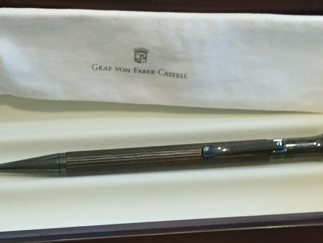伯爵Faber-Castell シャープペンシル　木軸　0.7　セール中